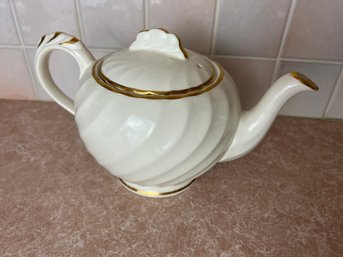Vintage English Royal Staffordshire By Clarice Cliff Teapot