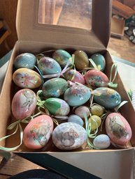 Box Of Easter Ornaments