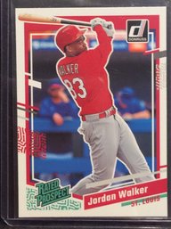 2023 Panini Donruss Jordan Walker Rated Prospect Card - C