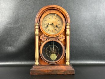 A Handsome Antique Venetian Shelf Clock