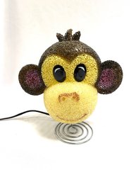 Quirky Contemporary Monkey Head Table Lamp