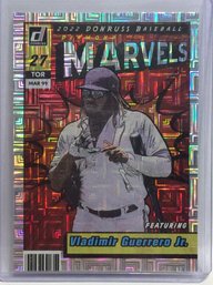 2022 Panini Donruss Diamond Marvels Vladimir Guerrero Jr Insert Card - C