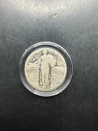 1926 Standing Liberty Silver Quarter