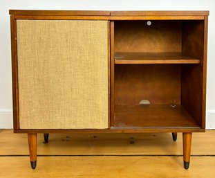 A Mid Century Modern Hifi Cabinet - Repurposed As Console Or Bar