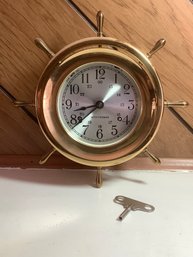Seth Thomas Ship Wheel Clock