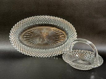 Vintage Depression Glass By Anchor Hocking, Miss America Pattern