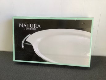 Natura By Godinger Serving Tray NEW In Box