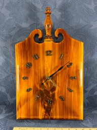 Beautiful Wood Wall Clock