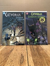 2 Catwoman Guardian Of Gotham Comic Books.   Lot 332