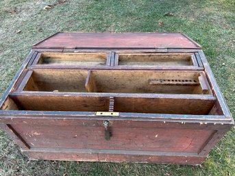 Handcrafted Carpenters Tool Chest