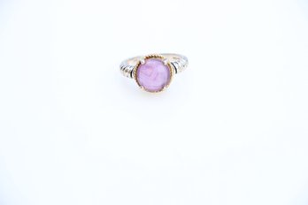 Sterling Silver Amethyst Ring Size 7