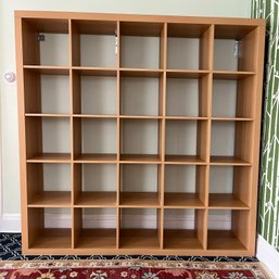 A Wood Shelving Unit