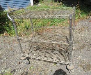 Stainless Steel Metal Cart