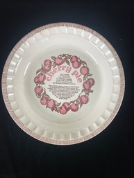 Cherry Pie Baking Dish