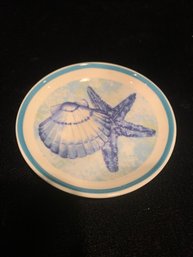 Blue Shell Oil Dish