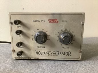 Eico Voltage Calibrator