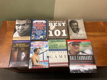Collection Of Sports Related Books
