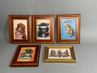 Collection Of Framed Cat Prints