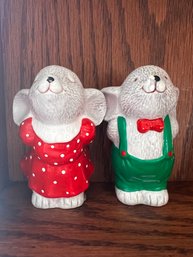Christmas Mice Salt And Pepper Shakers