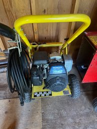 Pressure Washer With A Honda GC160 Engine