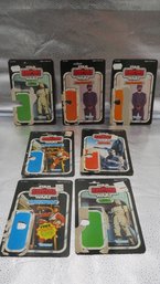 1977 Star Wars Action Figure Card Backs Sold As Shown