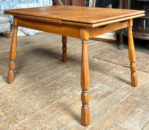 Gorgeous Maple Wood Extendable Table