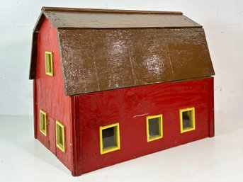 A Vintage Hand Made Barn - Doll House