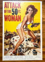 A Movie Poster - Attack Of The 50Ft Woman