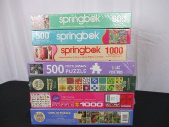 New Unopened Puzzles - Various Sizes