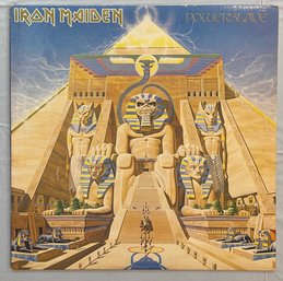 1984 Winchester Pressing Iron Maiden - Powerslave VG Plus Textured Cover