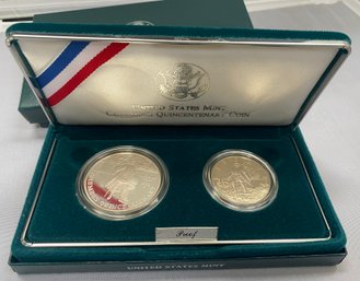 1992 Columbus Quincentenary Two Coin Proof Set