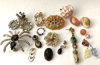 For Crafts Or Repurposing: Broken Or Missing Pieces Lot