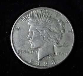 U.S. 1923 S Peace Silver Dollar