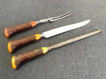 Vintage Carving Set