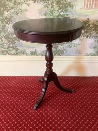 Frankson Round Wooden Side Table