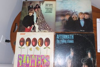 4 Rolling Stones, Aftermath, Flowers Etc