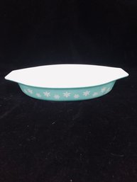 Pyrex Turquoise Dish