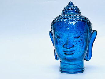 Vintage Glass Buddha