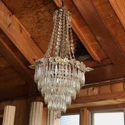 Fabulous Vintage French Empire Style Chandelier - Very Pretty Fixture - Needs Good Cleaning - AMAZING !