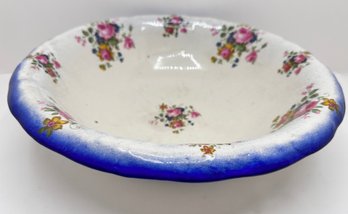 Vintage Large Porcelain Bowl, England