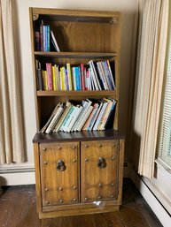 Vintage Bookshelf With Cabinet