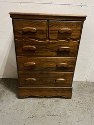 5 Drawer Wooden Dresser