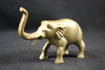 Vintage 7' Brass Elephant
