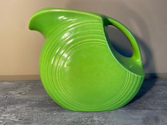 Green Fiesta Pitcher