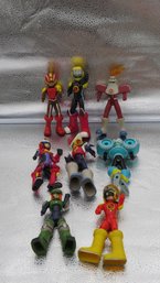 Lot Of Mega Man Action Figures