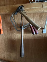 Vintage Wood Handled Tools