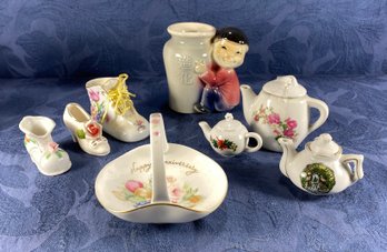 Miniature Vintage Decor ( Japan, China, Mikasa )