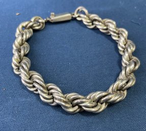 Sterling Silver Braided Bracelet