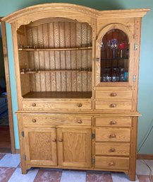 Large Two Part Hutch