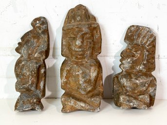 A Trio Of Inca Carvings